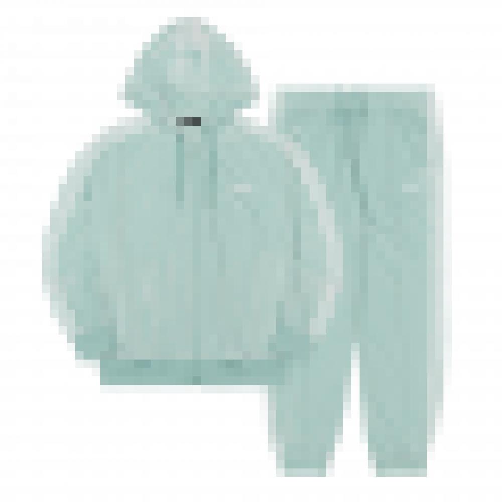 

NERDY 21FW Ny Velvet Hoodie Zipup + Jogger Pants Set Мятный