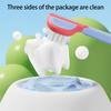 3 Sided Autism Toothbrush Kids Soft BristlesToothbrush Soft Gentle Cleans Each Tooth To Completely Cover The Toothbrush
