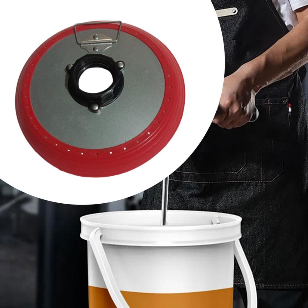 Grease Suction Pan Wear Resistant Outer Dia 29 cm/11.42 '' Leakproof 600 cc Portable Replace Part Lubricating Oil Suction Cup