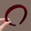 Eenvoudige Fluwelen Haarbanden Hoofdband Dames Meisjes Scrunchie Haar Hoepel Banden Accessoires Hoofdtooi Hoofddeksel Ornament