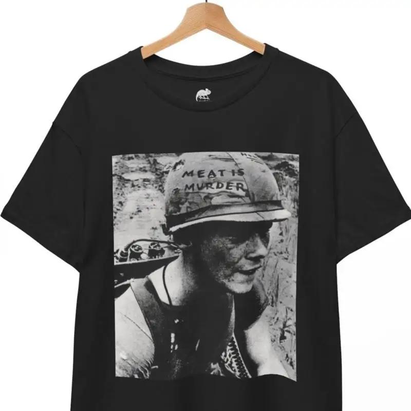 Футболка Smiths Meat Is Murder, Музыкальная группа Рок-н-ролл Панк Унисекс S разноцветный