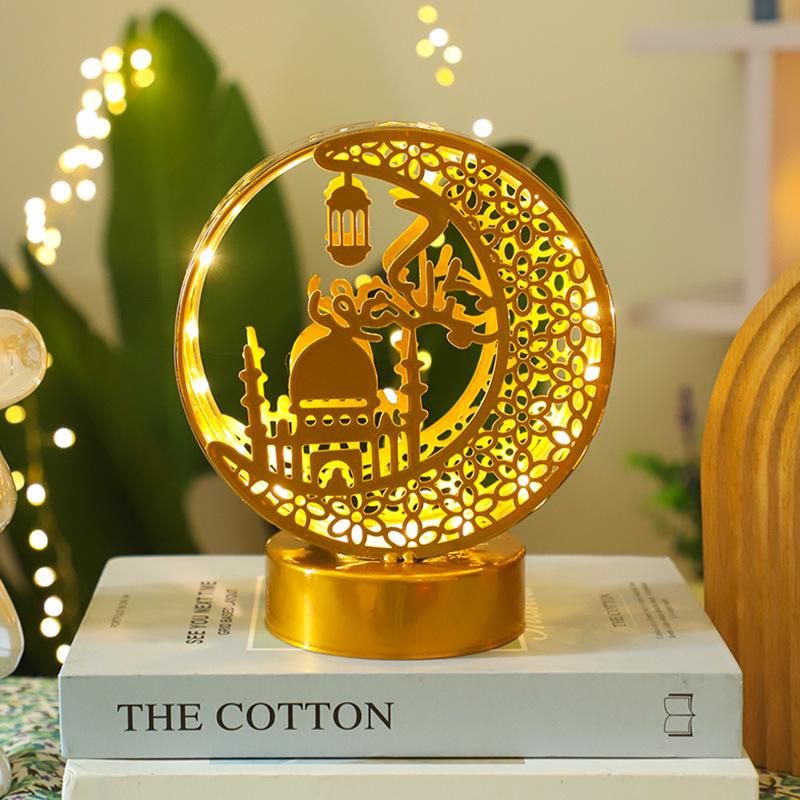 Golden Iron Festive String Lights for Hotels and Restaurants