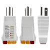 Socket Tester Voltage Tester For Standard GFCI/Standard 3-Wire North American AC Power Sockets Circuit Breaker Tracker PlugSafe