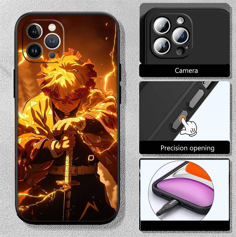 IR6 Demon Slayer Phone Shell Case for Redmi Note 8 9 10 11 11S 10C 10X 10A 10T 9A 9C 9T 9S 8T Pro Max Plus Prime