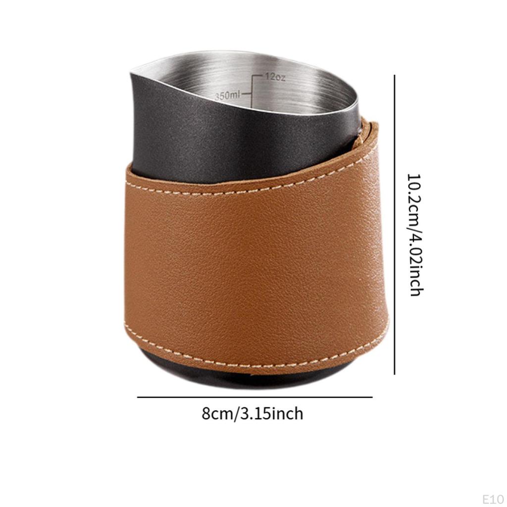 Konvička na mléko Eagle s hubičkou bez ucha pro přípravu latte artu