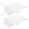 Cookie Drying Rack Grid Mesh Baking Cooling Rack Nonstick Rectangular Barbecue Holder Shelf Wear-resistant Oil Drain Rack Cake