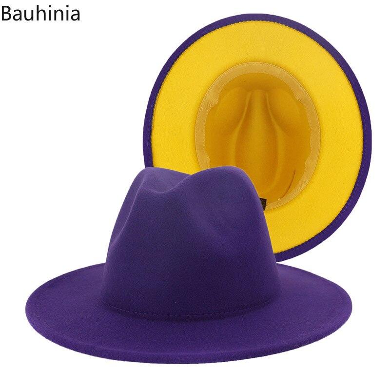 Wide Brim Party Trilby Gambler Hat 