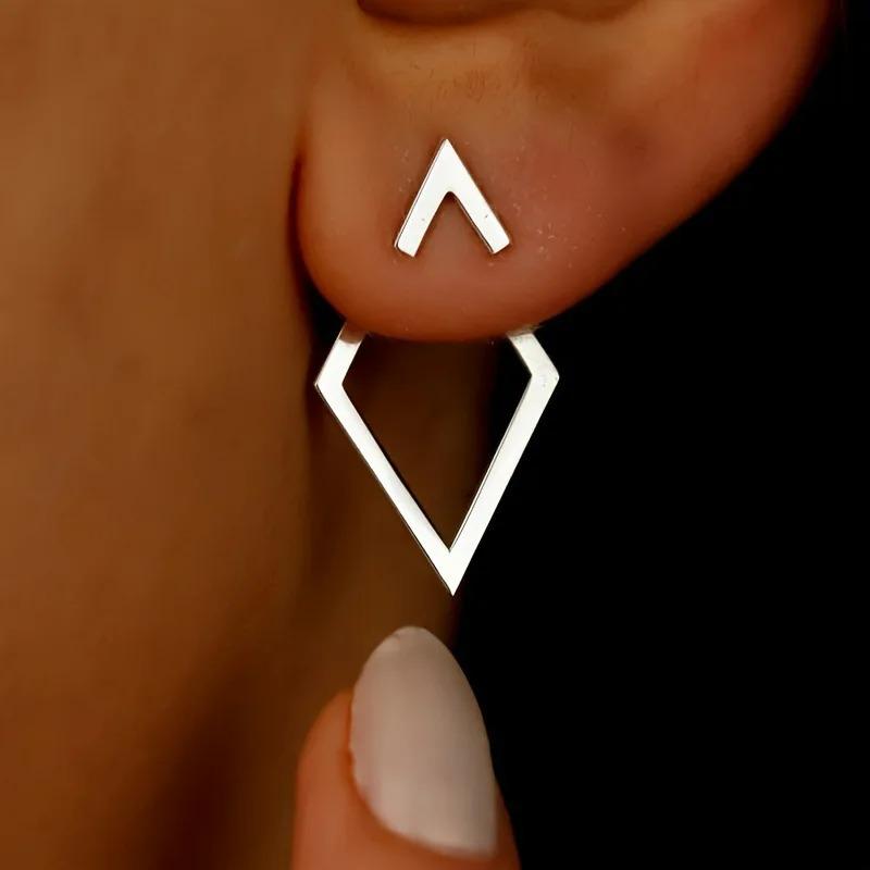 Nieuwe Trendy Roestvrij Staal Vlinder Stud Oorbellen Bedel 18K Goud Verguld Hoge Kwaliteit Statement Waterdichte Sieraden Cadeau
