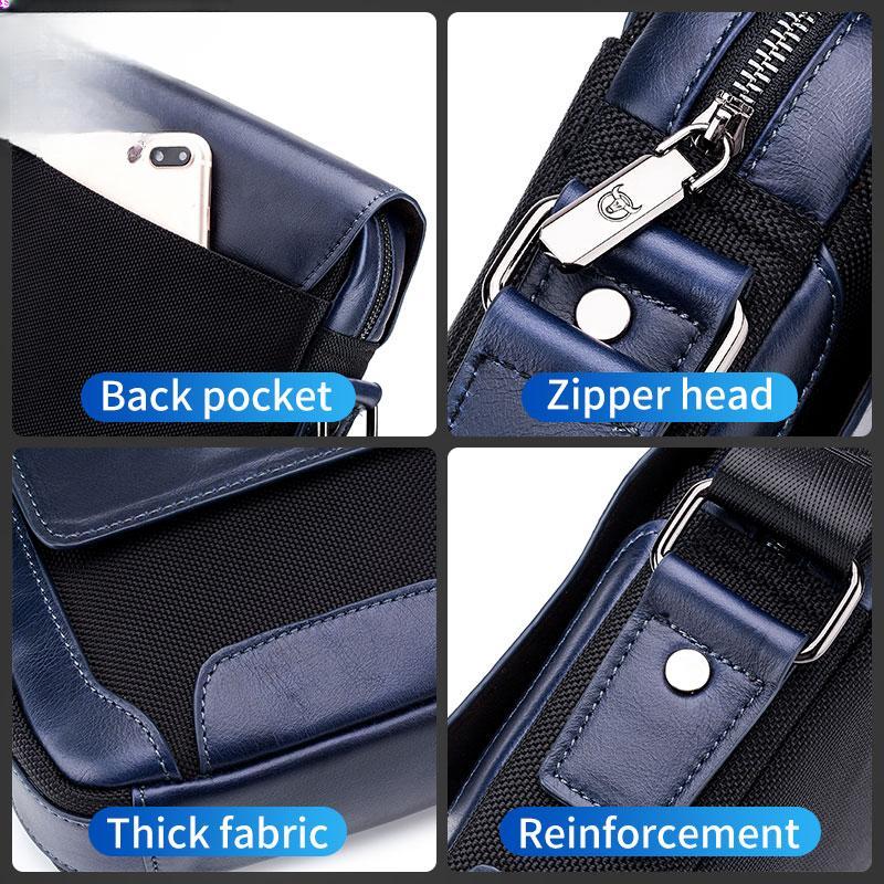 Man Messenger Bag Men Genuine Leather Shoulder Bags Business Crossbody Casual Bag Famous Brand Male Handbag Bags KTY