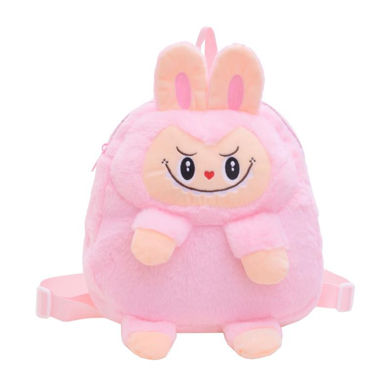 Children's Cartoon Plush Toy Shoulder Bag Backpack