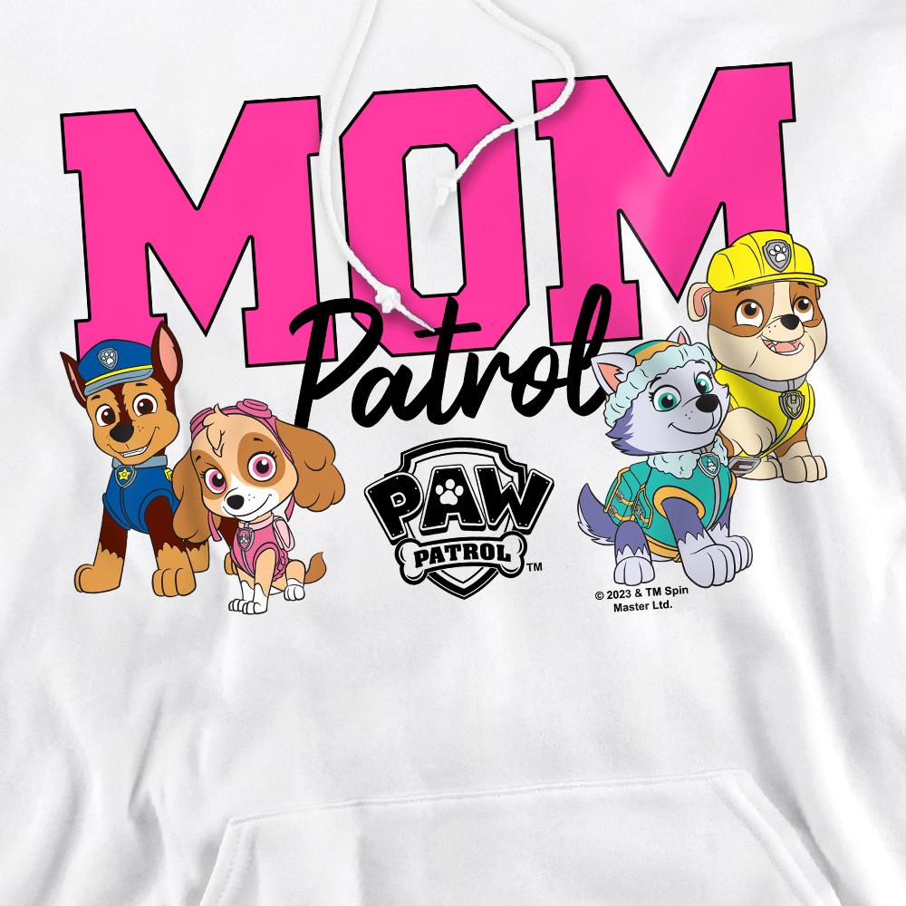 Paw Patrol Mens Mom Patrol Mothers Day Hoodie