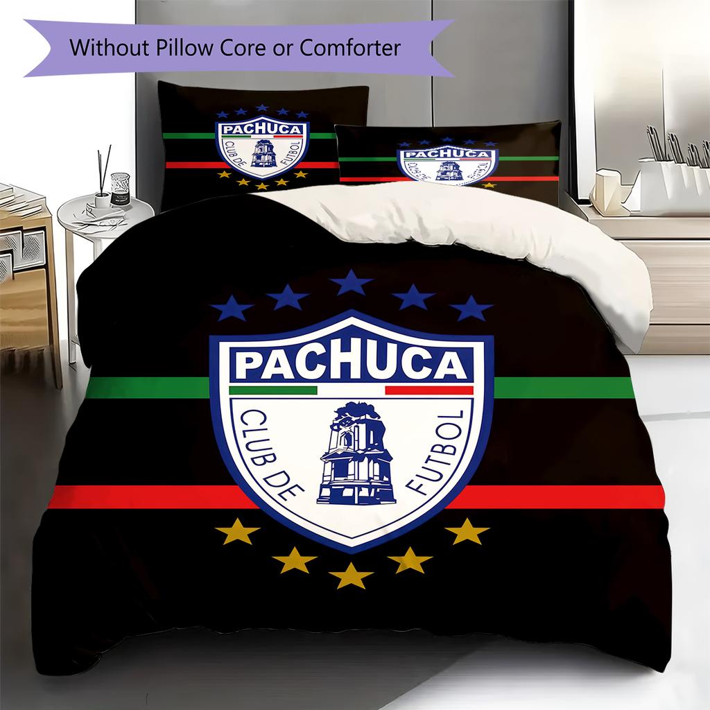 C.F. Pachuca Pattern Bedding,Quilt Set Quilt Cover Pillowcase Home Birthday Gift (1 * duvet cover + 2 * pillowcase, without core)