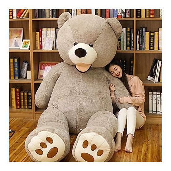 AMIRA TOYS Мягкая игрушка, Большой медведь, Очень большой медведь, Плюшевый мишка, Набитый медведь, Подушка для тела, Праздник, Пушистое чучело животного, Обмотка для шитья медведя,