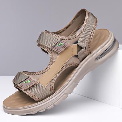 Sandalias Sandalias de punta abierta para hombre Moda casual resistentes al desgaste para exteriores Zapatos de playa Zapatillas frescas con amortiguación de aire para hombre