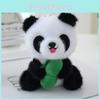 Adorable Panda Soft Toy Keyring With Highquality Plush For Bag Accessory