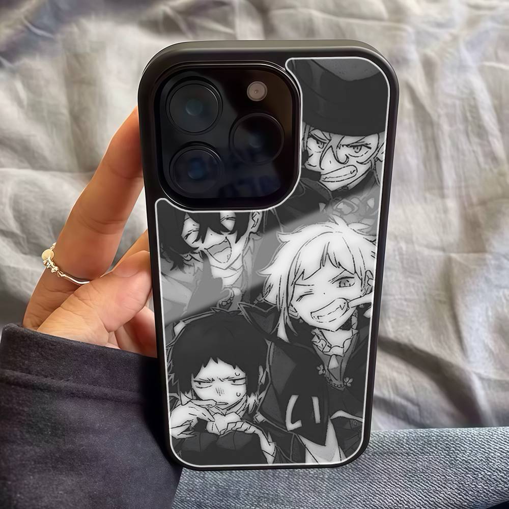 Anime O-Oshi No K-Ko Phone Case For Iphone 17 Air 16 15 14 13 12 11 Pro Max PC TPU Black Hard