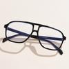 Anti Blue Light Glasses Vintage Frame Men Women Transparent Optical Eyewear Prescription Myopia Sunglasses One Piece