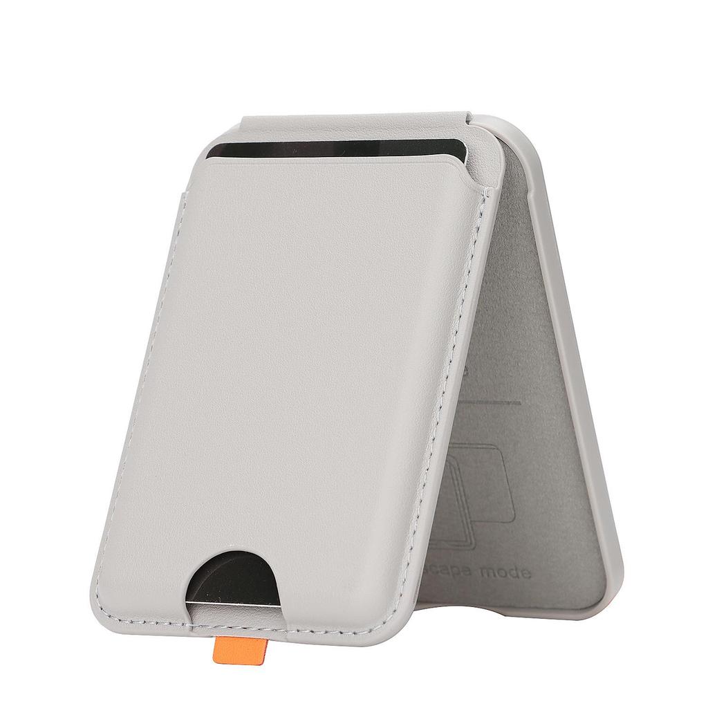 Magnetic Phone Case with Magsafe Ring and Foldable Card Holder Stand