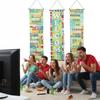 3PCS Soccer 2026 Hanging Porch Banner Soccer Sports Party Decorations for Porch Door Sports Events Home Decorations