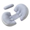 Yousheng Pregnancy Pillow with Adjustable Belly Wedge Travel-friendly Pregnant Pillow Ergonomic Design Abdomen Back Body Support Pillow