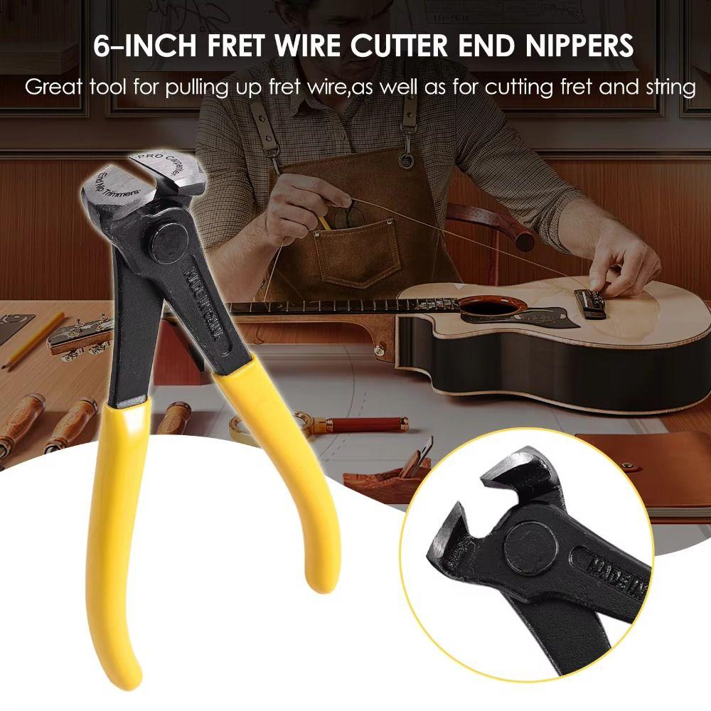 6 Inch Guitar String Cutting Nippers Luthier Tools String Puller Pliers