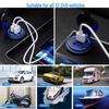 Waterproof Motorcycle Modified Car Phone Charger with QC3.0 Fast Charging - Dual USB Adapter