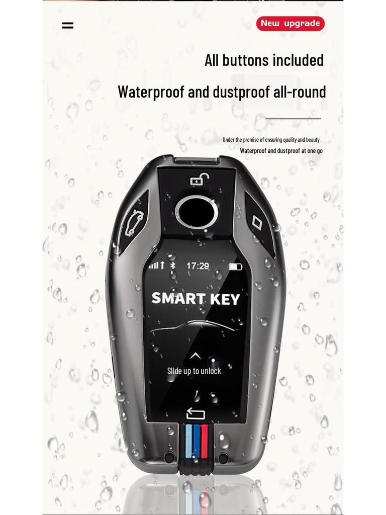 BMW Key Shell for X7 730li, X5 Series 530, and 6 Series GT LCD Screens