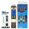 4 in 1 Water Quality Tester ORP/H2/PH Temperature Meter Portable Water Tester for Drinking Water/Aquariums/Hydroponics/Pools
