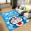 Doraemon Japanese Anime Cartoon Area Rug,Carpet Rug for Living Room Bedroom Sofa Doormat Decoration, Kid Play Non-slip Floor Mat