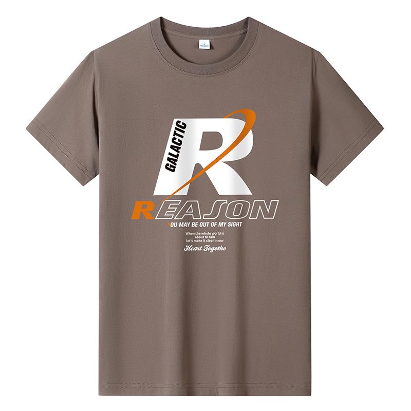 QICED Letní triko s krátkým rukávem Pánské triko Trend s výstřihem do O