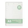 6 Hole Loose Leaf Refills Pages A5 Agenda Pages Portable Inserts Pages  Financial Ledger Budget