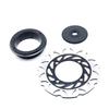 Motorcycle modified rear disc brake kit for drum brake modified rear disc brake assembly upper & lower pump caliper