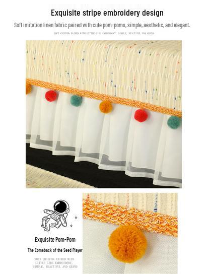 Nordic Luxury Simple Piano and Stool Dust Cover Set