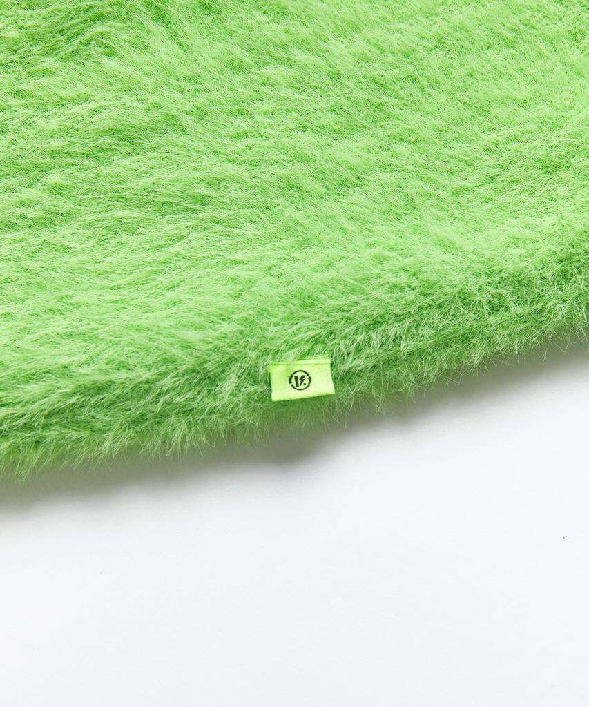 Verse One Round Neck Cardigan Neon Green(For Women)