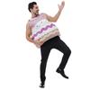 Halloween Painted Eggshell Costume For Adult Easter Funny Couples Food Costume Halloween Carnival Party Unisex Outfit