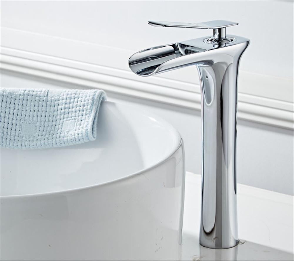 Antique Bathroom Faucet Gold Basin Faucets Brass Hot & Cold Bathroom Sink Faucet Deck Mounted Lavotory Faucet Mixer Water Tap