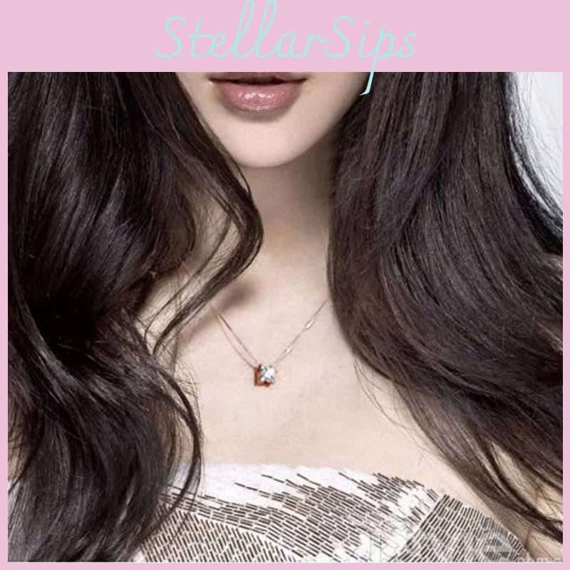 Elegant Women Fashion Female Creative Chain Necklace Cross Necklace In Durable Alloy