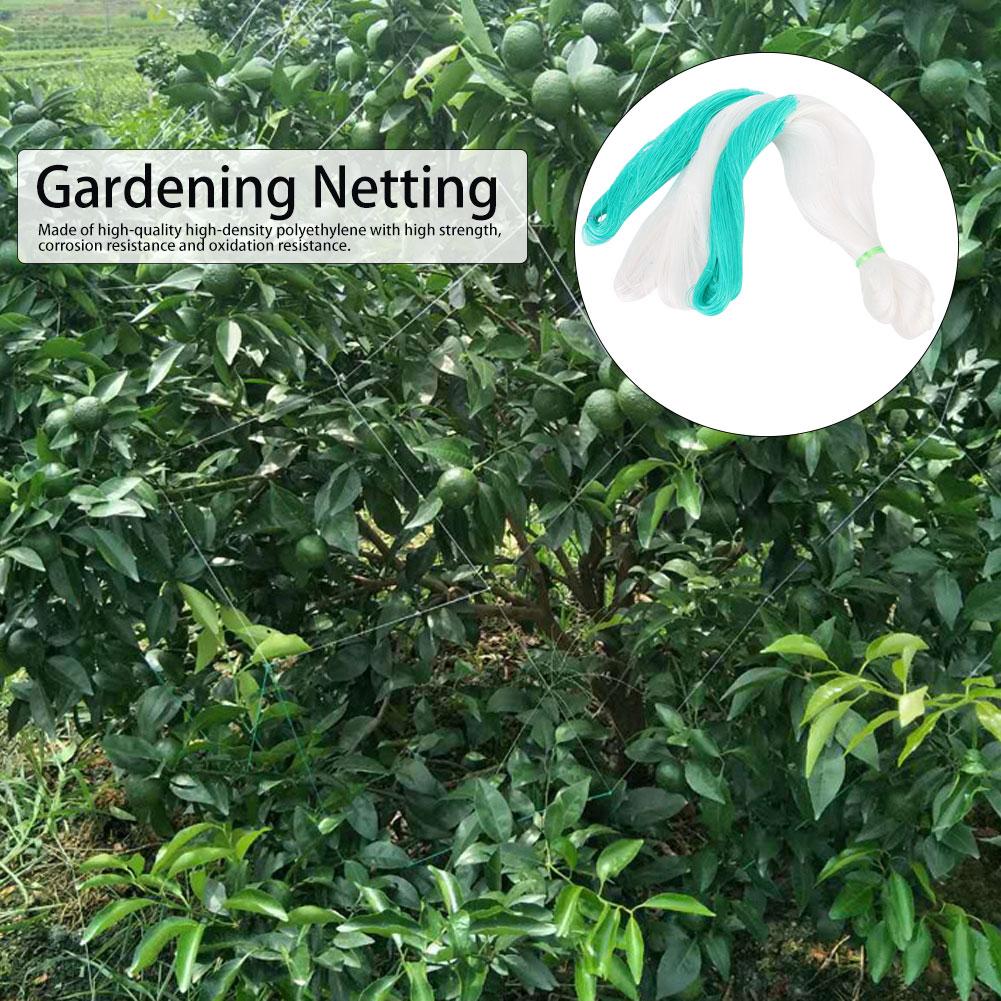 2x100m Garden Plant Climbing Support Net Gardening Netting Plant Growth Net