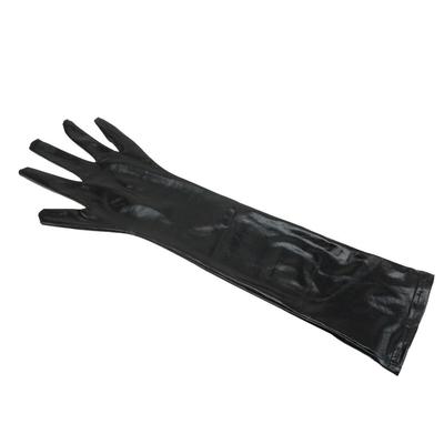 Accessoire de Cosplay pour Dames de Club Combinaisons Costumes Sexy Fétiche Longs Gants en Latex Adulte