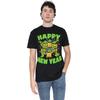 Teenage Mutant Ninja Turtles Happy New Year Group T-Shirt S-5XL Black