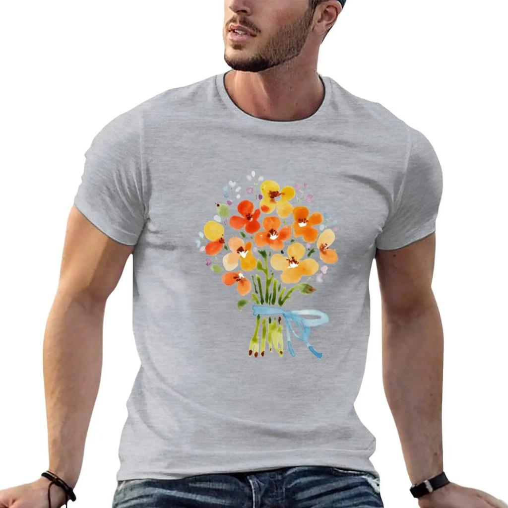 patterns Everyday | Summer bouquet T-Shirt shirts graphic tees Short sleeve tee oversized t shirts for
