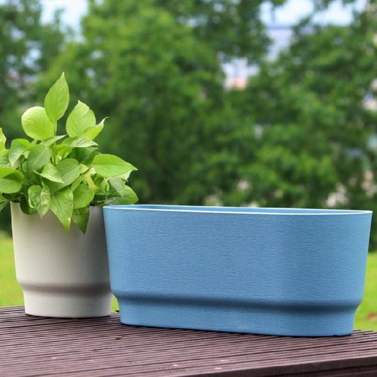 Home Space Saving Hanging Flower Pot with Water Reservoir for Indoor Outdoor Use