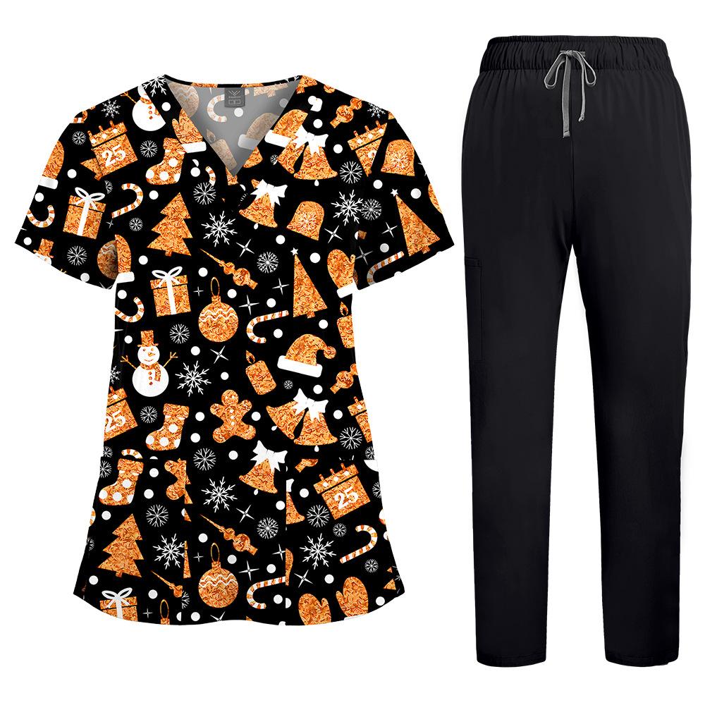 Ιατρικά Ρούχα Νοσοκομείου Κοντομάνικο Ομοιόμορφο Ομορφιάς Φόρμα Τρεξίματος Γιατρού Ρούχο Εργασίας Ιατρικό Χειρουργικό Πολύχρωμο Ομοιόμορφο Unisex