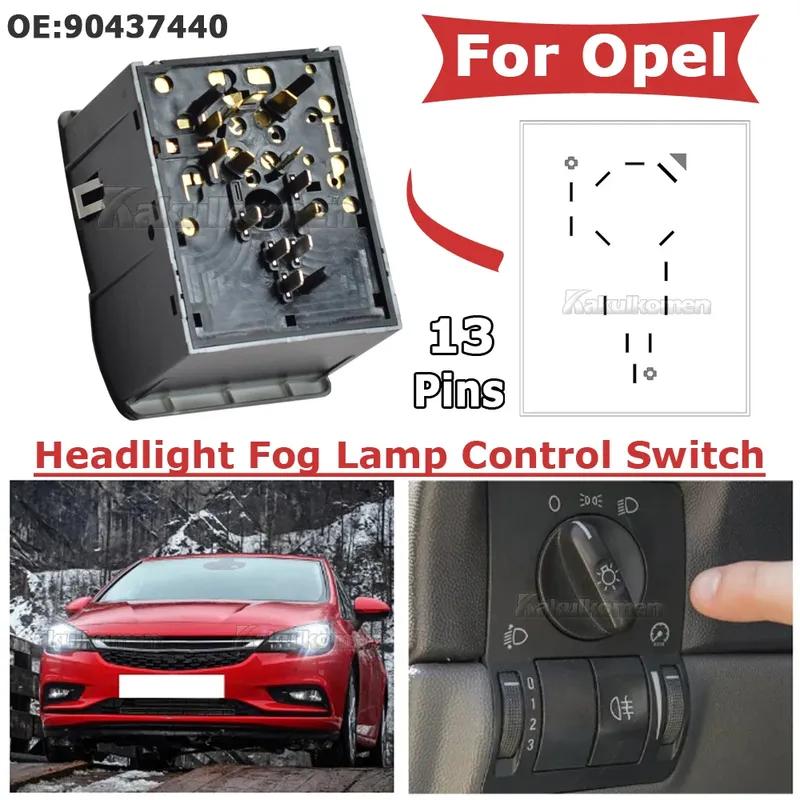 Car Headlight Head Fog Lamp Light Control Switch For Vauxhall Opel Astra G Zafira A Vectra B 1995 1996 1997 1998-2003 90437440
