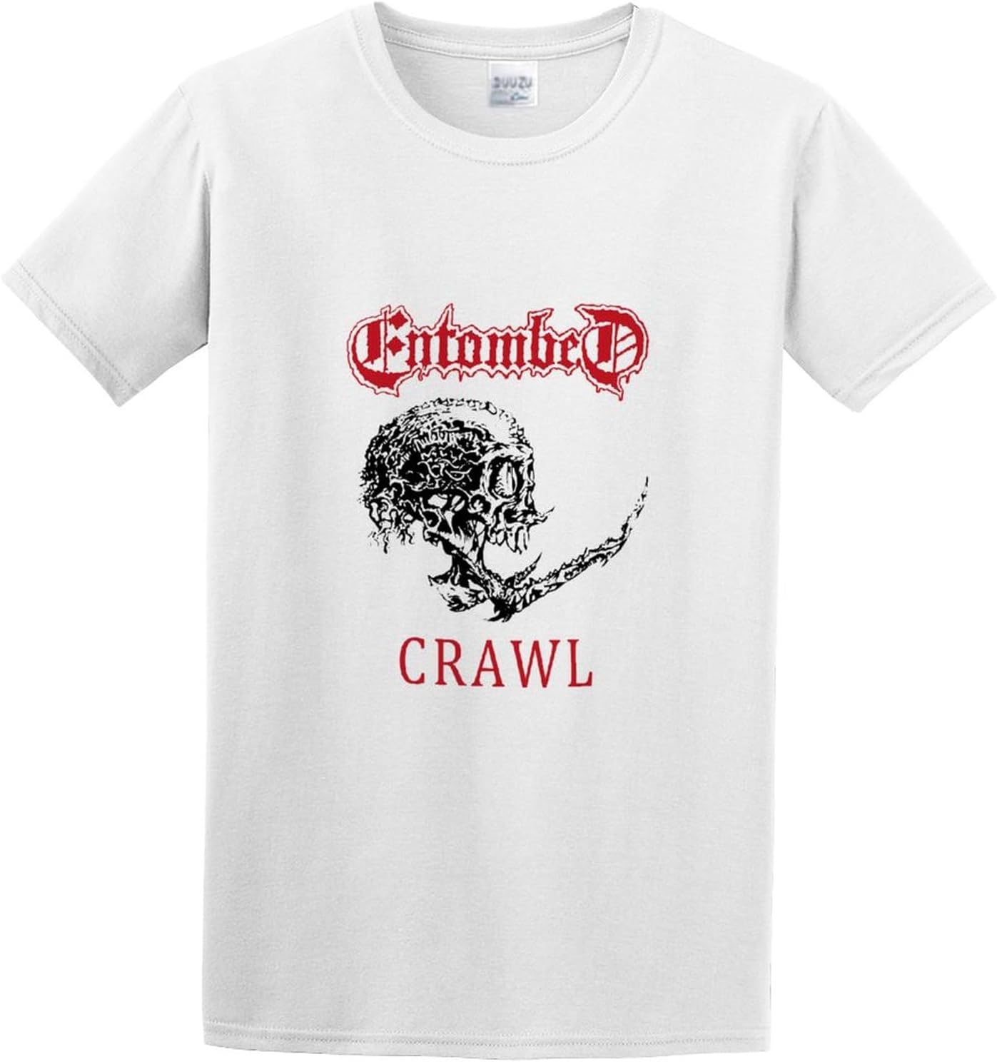Unisex T-Shirt Entombed Crawl Death Nihilist Unleashed Asphyx XS белый