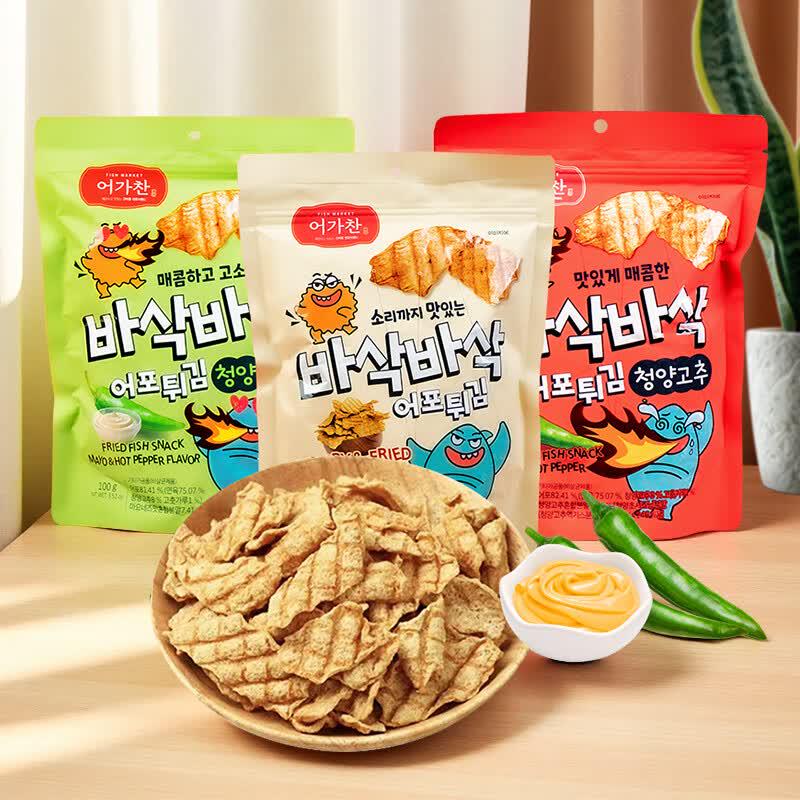 Gwangcheon Kim Korean Imported Fish Crisps