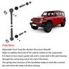 2.5-6" Lifts Front Sway Bar Links Disconnects For Jeep Wrangler JK JKS 2/4 Doors 2007-2018 Adjustable Car Parts
