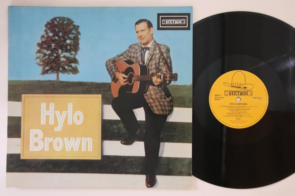 LP Record HYLO BROWN - Sings Bluegrass Songs That Wonderfu HAT3077 Stetson 1988 US Country Used