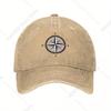 Compass N.W.E.S Natural 2024 New Style Washed Baseball Cap for Women Sports Hat
