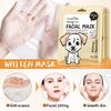 5pcs SADOER Cartoon Fresh Fruit Facial Masks Moisturizing Soothing Brightening Hydrating Face Mask for Facial Skin Care